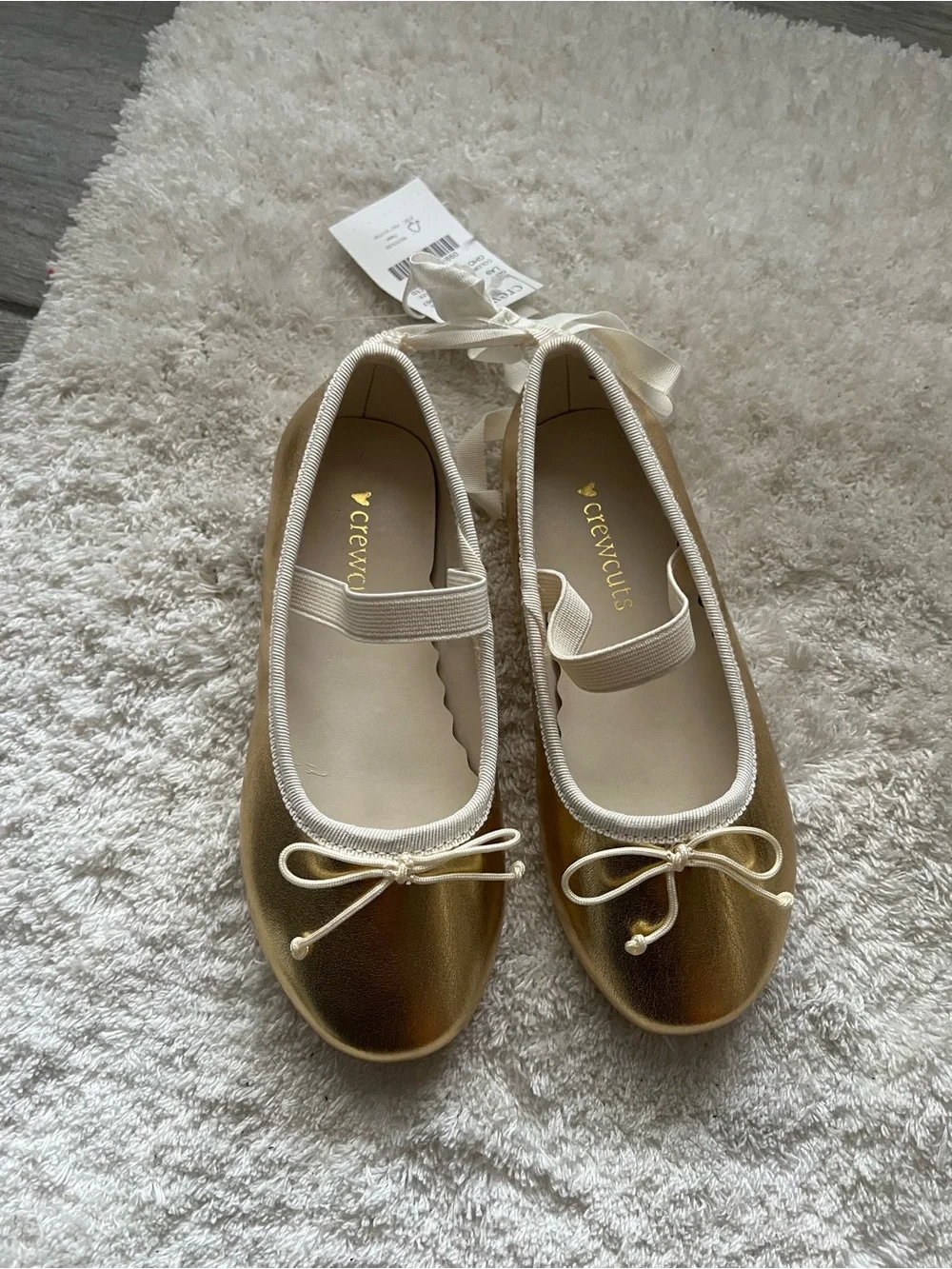Crewcuts shiny metallic